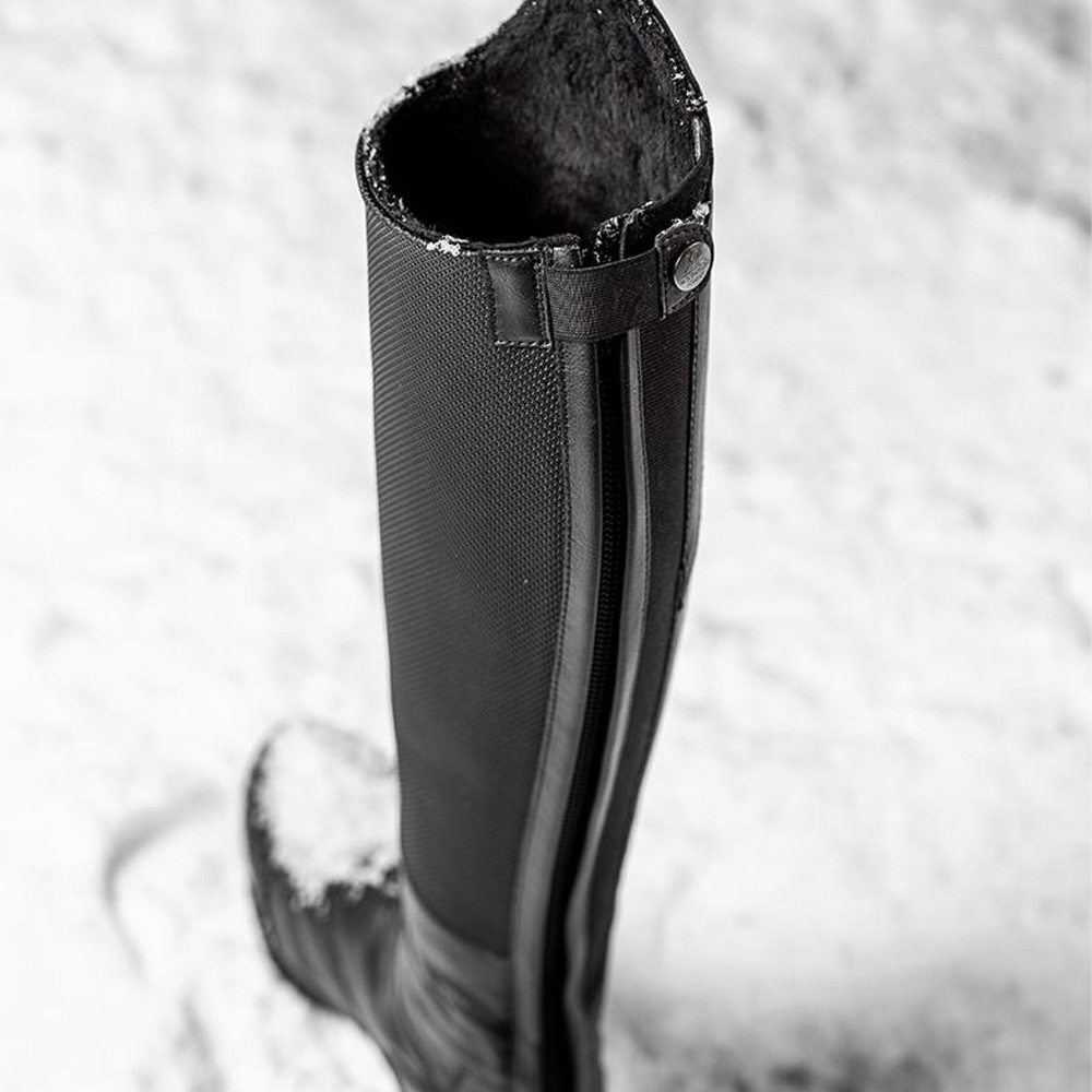 Mountain Horse Femmes Veganza Hiver Bottes De équitation Longue 0223 - Black